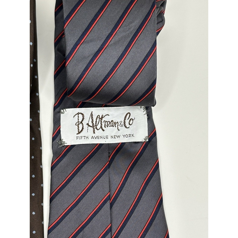 Paco Rabanne, Men's Neckties,‎ Lot Of 3, Multicolor/Pattern - Picture 5 of 6
